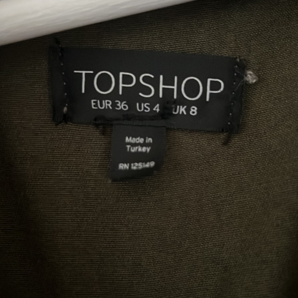 Topshop Utility Jacket - Picture 3 of 4